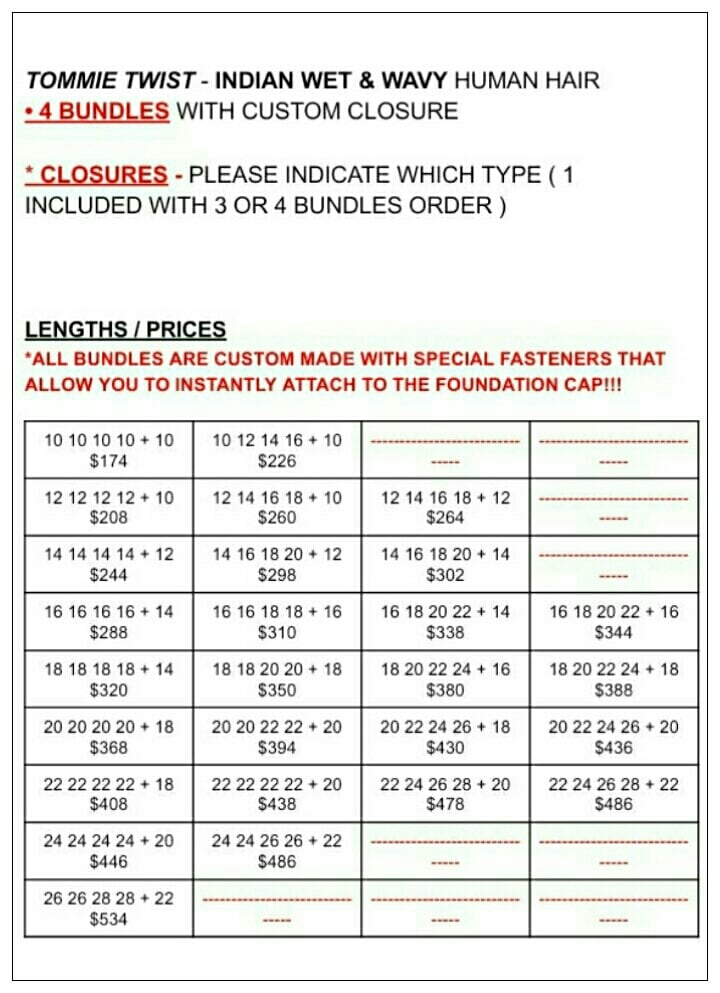 BRAZILIAN VIRGIN STRAIGHT: BUNDLES / WTH-A CLOSURE